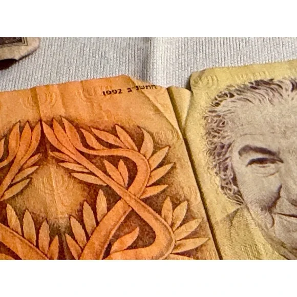 Vintage International Currency Lot  Israel Banknotes 1916 Penny 1962 Stamp - Picture 6 of 16